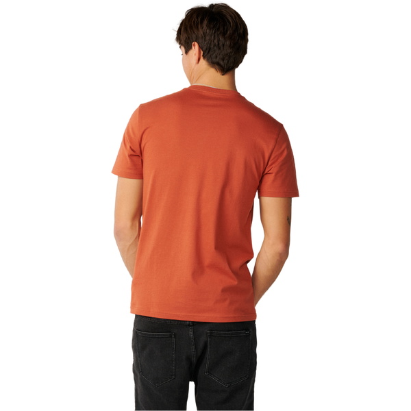 2026 Rip Curl Mens Streamline Pocket Badge T-Shirt 13TMTE - Baked Clay